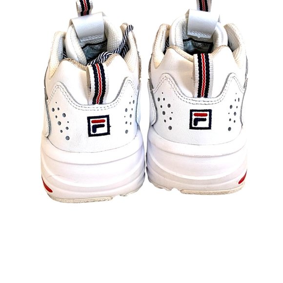 FILA Womens Ray Tracer White Running Shoes Sneakers Size 8.5 Excellent Condition - Picture 5 of 10